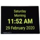 Memrabel 3 Touch Screen Memory Prompting Alarm Calendar Clock