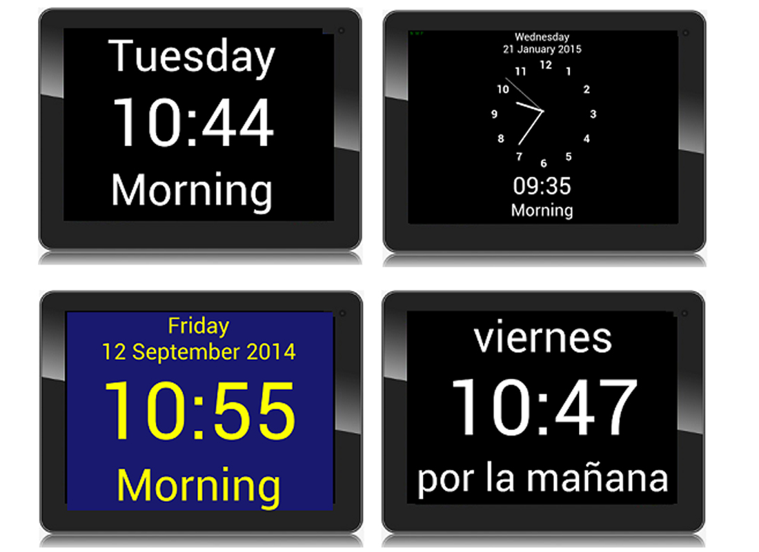 Calendar Clock Mode Calendar Clock