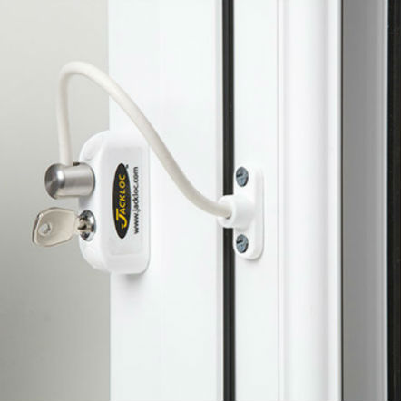 Jackloc Pro-5 Key-Locking Window Restrictor