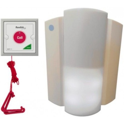 Rondish Wireless Disabled Toilet Alarm System with Pull Cord RONWC2