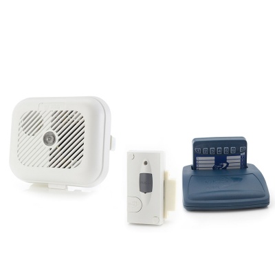 Care Call Smoke and Magnetic Door Alarm System with Pager