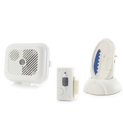Care Call Smoke and Magnetic Door Alarm System with Signwave