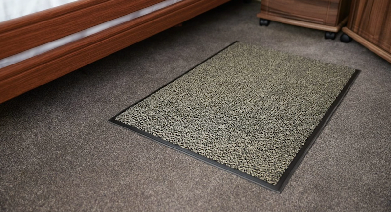 Alerta Wireless Mat in use Alerta Wireless Mat in use
