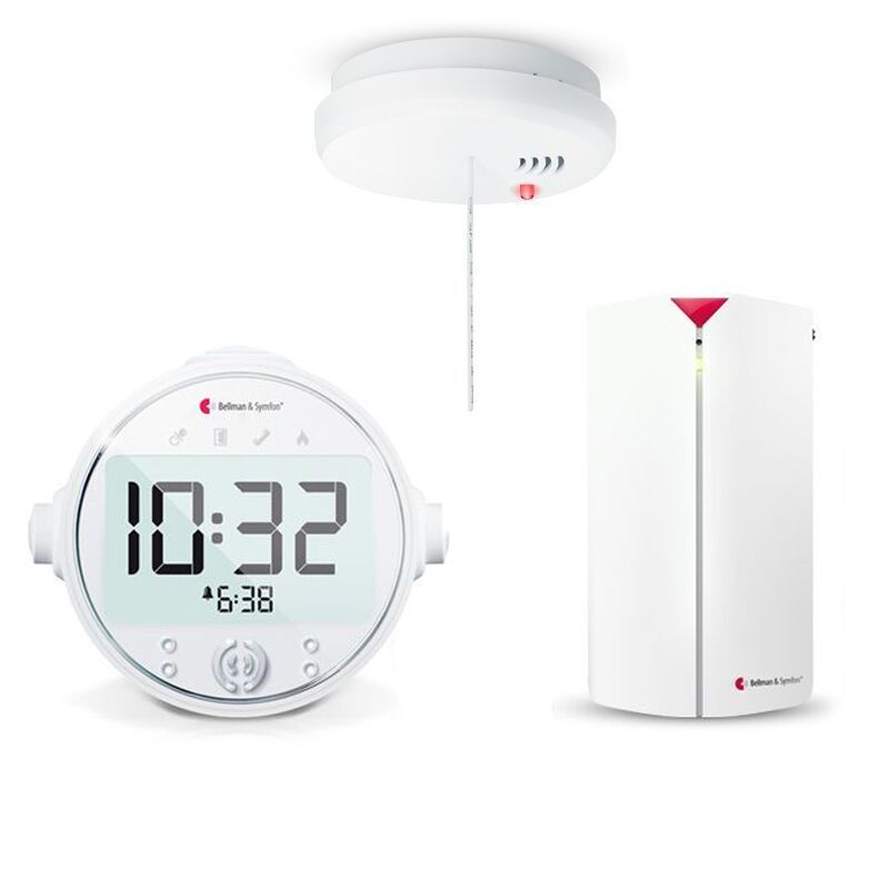 Hearing Impaired Smoke Detector Bellman & Symfon Baby Cry Transmitter ...