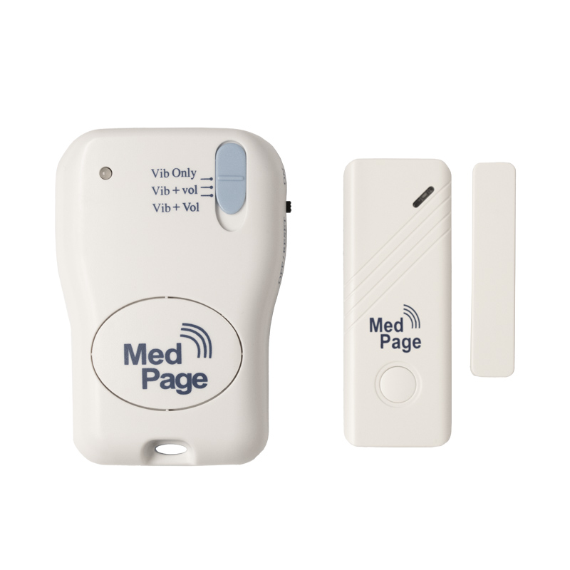Wireless Door Opening Alarm with Alarm Pager Care Alarms