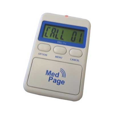 Medpage PAG-11c Alarm Pager with LCD Caller Display
