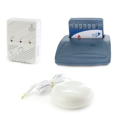 Silent Alert SA3000 Hard of Hearing Carbon Monoxide Alarm Pack