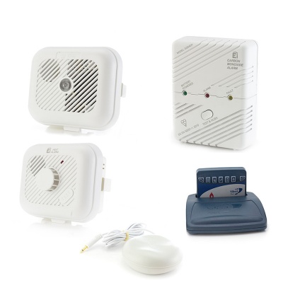 Silent Alert SA3000 Smoke, Carbon Monoxide and Heat Alarm Pack