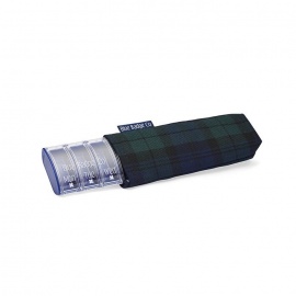 Blue Badge Company Weekly Pill Box and Blackwatch Tartan Carry Case