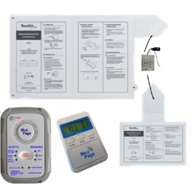Medpage Patient Bed and Chair Exit Monitoring Alarm System with Pager